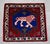 1970s Hand-Knotted Small Rug, Lion Motif Wellcome Mat Entry Decor - 26" X 24" For Sale - Image 6 of 9