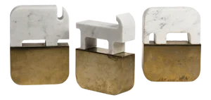 Fossili Sculptures by Gumdesign for La Casa di Pietra, Set of 6