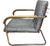Bauhaus Bauhaus Adjustable Tubular Steel Cantilever Lounge Chair, Model R363/R1204, by Werner Max Moser for Bigla, Bern, Switzerland, 1930s For Sale - Image 3 of 15
