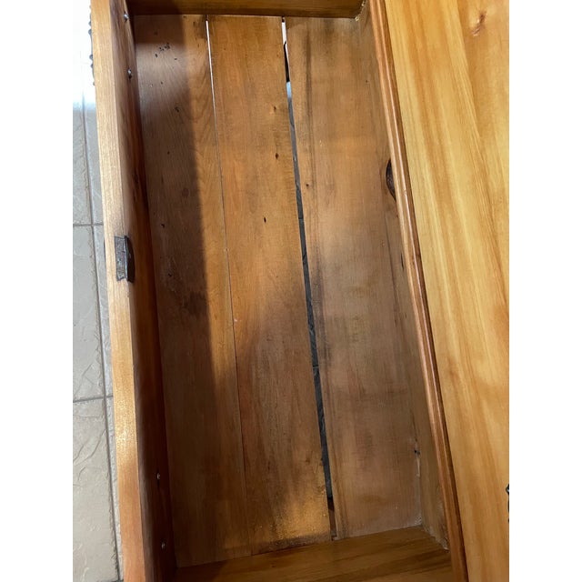 Antique Early 20th Century American Solid Wood Dresser — Cottage / Ralph Lauren Lodge Aesthetic, Attributed For Sale - Image 10 of 12