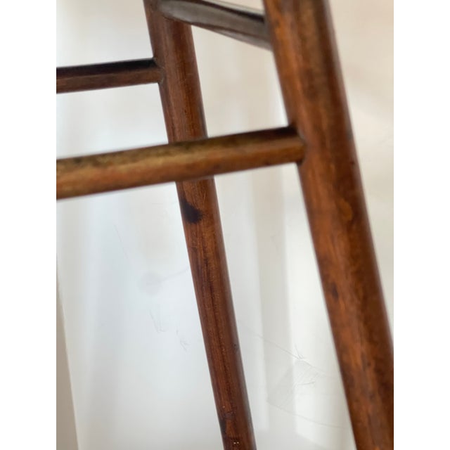 French Japonisme Bamboo & Lacquer Octagon Side Table, 1880. For Sale - Image 15 of 16