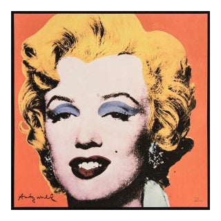 1986 Carnegie Museum of Art After Andy Warhol "Marilyn Monroe" Lithograph For Sale