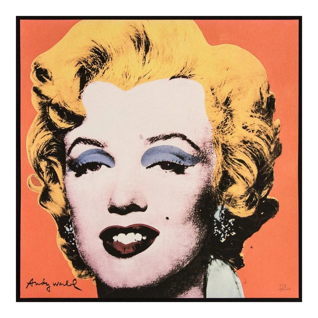 1986 Carnegie Museum of Art After Andy Warhol "Marilyn Monroe" Lithograph For Sale