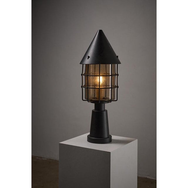 Outdoor bollard light (or path lamp) was produced by the German manufacturer BEGA in the 1970s. As a compact version of...