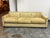 Design Plus Gallery presents the Manhattan Three-Seat Sofa from Baker Furniture. Golden yellow textured upholstery...
