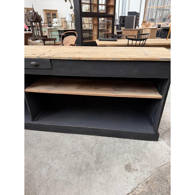 Large Early 20th Century Store Counter For Sale - Image 13 of 18
