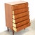 Brown 1950s Danish Teak 6 Drawer Dresser For Sale - Image 8 of 10