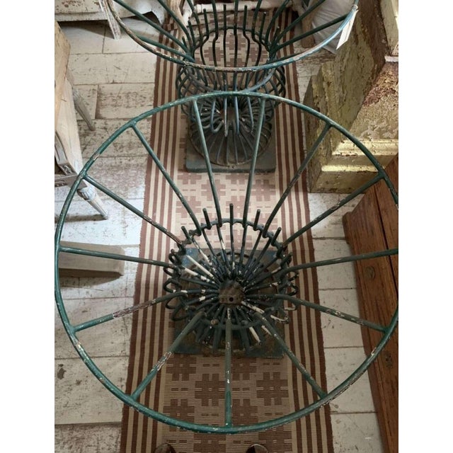 1950s Vintage French Iron Provincial Town Tree Guards, 1950s, Set of 2 For Sale - Image 5 of 8