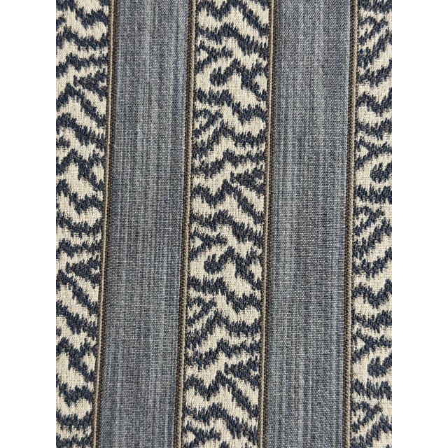 Colefax and Fowler Tilney Stripe F4864-03 Color: Blue Fabric 2 1/2 Yards Brand Colefax and Fowler Item Number F4864-03...