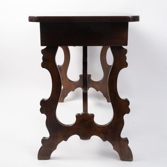 Desk Table with One Drawer For Sale - Image 6 of 8