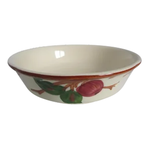 1960's Franciscan Apple Pattern Serving Bowl