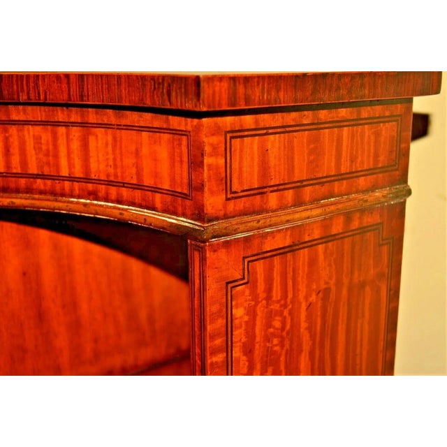 Vintage Maitland Smith Satinwood Adams Inlaid Sideboard For Sale - Image 10 of 13