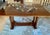 1950s Art Deco Style Mahogany Wood Dining Table / Console For Sale - Image 10 of 12