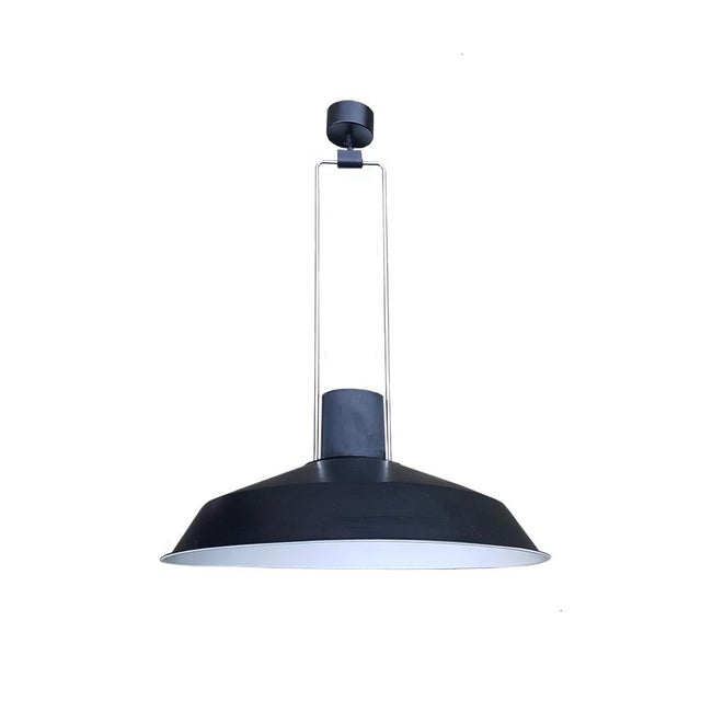 Vintage Pendant Lamp with 2 Light Sources For Sale - Image 9 of 9