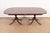 Wood Kindel Furniture Georgian Mahogany Double Pedestal Extension Dining Table, Newly Refinished For Sale - Image 7 of 15
