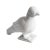 White solid marble bird figure. Each with slight natural material and handmade variations. Can be displayed indoors or...
