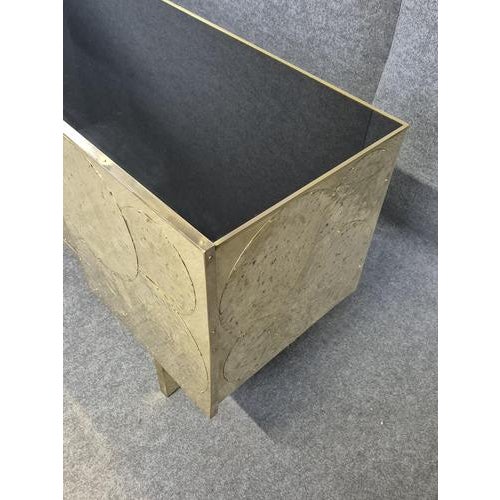 Not Yet Made - Made To Order Italian Handcrafted Brass Moon-Inspired Sideboard by Justfurnituress For Sale - Image 5 of 7