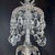 1950s Eight-Light Bohemian Crystal Chandelier, 1950 For Sale - Image 5 of 10