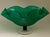 Blenko Vintage Blenko Emerald Green Art Glass Centerpiece Bowl For Sale - Image 4 of 10