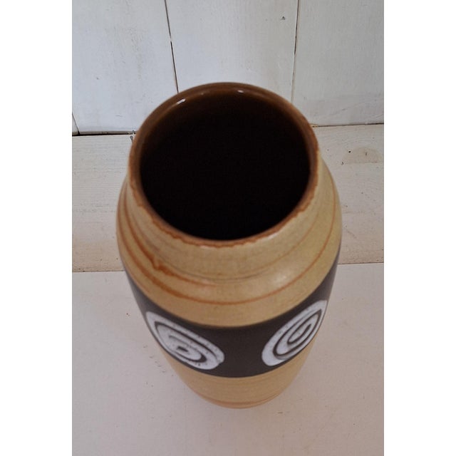 Mid-Century Modern Mid-Century Modern German Ceramic Vase, 1960s For Sale - Image 3 of 5