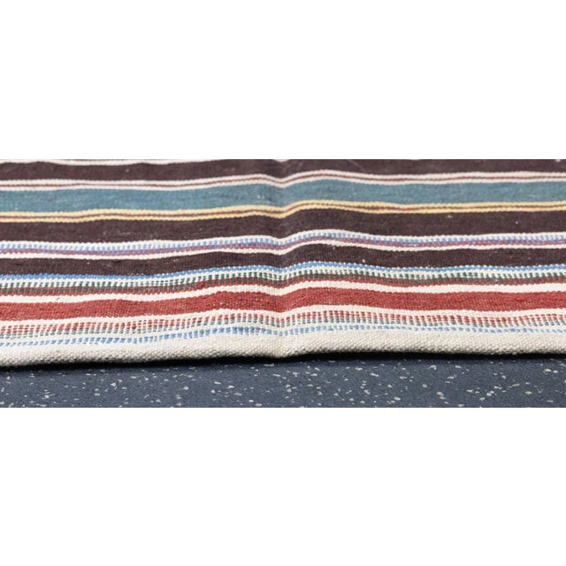 Early 20th Century Antique Kilim Rug 3'10'' x 4'7'' For Sale - Image 5 of 10