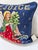 Late 20th Century Vintage Christmas Angel Needlepoint Pillows – Set of 2 For Sale - Image 5 of 12