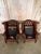 Pair of Vintage English Tufted Leather Wingback Armchairs For Sale - Image 4 of 15