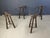 Vnitage Brutalist Bar Stools, 1960s, Set of 4 For Sale - Image 6 of 13