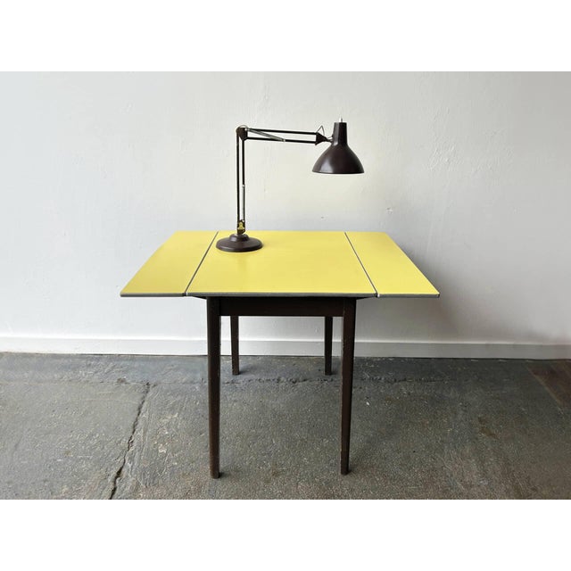 Mid-Century Formica Drop-Leaf Dining Table For Sale - Image 11 of 11