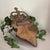 Mid-Century Modern Vintage Brass Decorative Wall Scone and Brass Candle Holder For Sale - Image 3 of 5