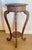 Victorian Antique Victorian Rattan Curved Leg Plant Stand With Shelf For Sale - Image 3 of 12