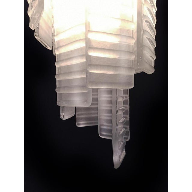 Large Murano Glass Chandeliers, Set of 2 For Sale - Image 14 of 18