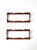 Mid-Century Wooden Gun Rack Pair For Sale - Image 6 of 17