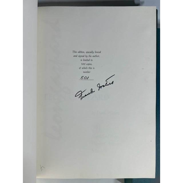 Waters, Frank. Leon Gaspard. Flagstaff: Northland Press, 1964. First edition. Signed by the author on the limitation page,...