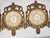 2000 - 2009 Porcelain Cherub Plates with Gilt Frames, Set of 2 For Sale - Image 5 of 13