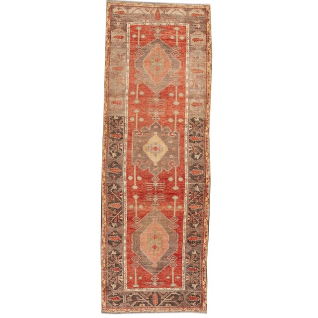 Early 20th Century Antique Anatolian Wool Runner Rug For Sale - Image 11 of 11