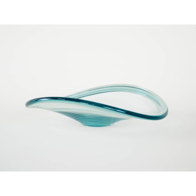 1960s Danish Crystal Platter from Royal Copenhagen, 1960s For Sale - Image 5 of 9