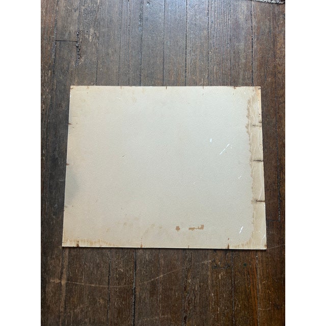 1960’s Original Pop Art Serigraph Silkscreen Print Folk Art Words For Sale In Philadelphia - Image 6 of 6