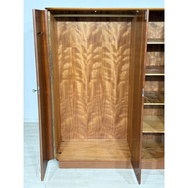 Mid-Century Wardrobe in Pine For Sale - Image 4 of 12