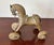 19th Century Antique Indian Bronze Temple Toy Horse-Drawn Chariot on Wheels, 19th Century For Sale - Image 5 of 11