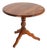 Italian Walnut Tripod Table, 1920s For Sale