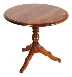 Italian Walnut Tripod Table, 1920s