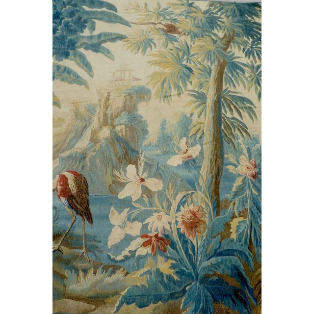 Traditional Antique Circa 1890 Flemish Tapestry 6'6 X 7'3 For Sale - Image 3 of 4