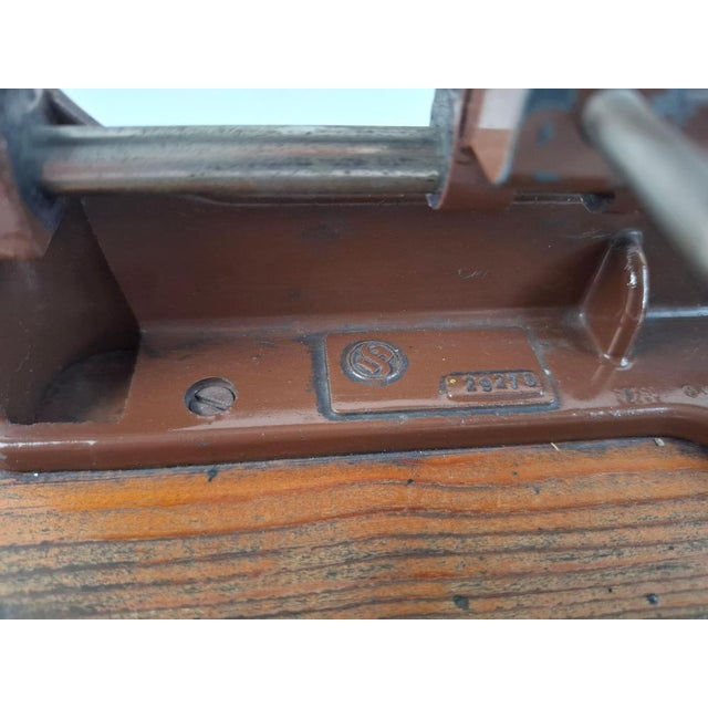 Rare and highly collectible sellier & bellot (s&b) mechanical desk pencil sharpener, manufactured in prague,...