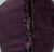 Plum Velvet Throw Pillow Cover With Fringe Detail For Sale - Image 4 of 5