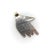 This sterling silver Hand of Fatima, or Hamsa Hand, pendant was acquired on a trip to Morocco. Circa the 1940’s or 1950’s,...