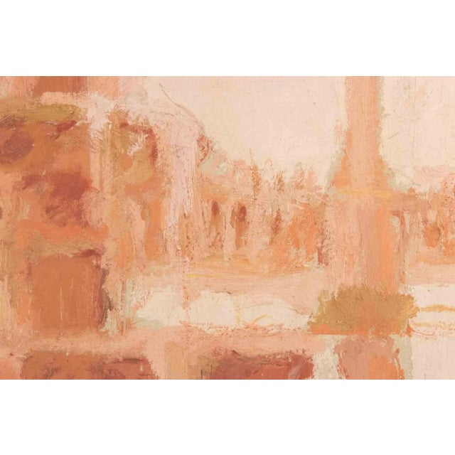 Franco Marzilli, View of Rome, Oil Painting, 1970s For Sale - Image 4 of 6