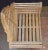 Tan Lutyens Style Garden Chair of Teak For Sale - Image 8 of 12