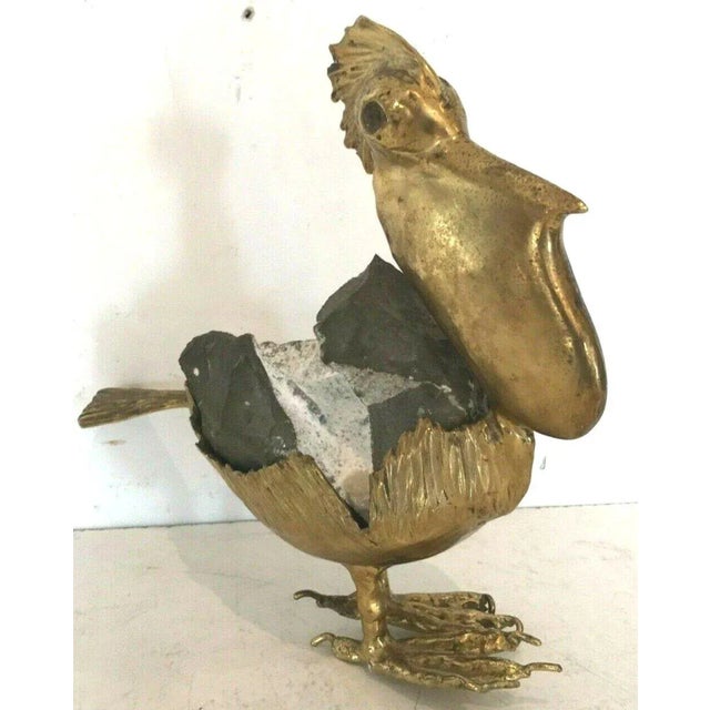 Bronze Pelican Sculpture Group For Sale - Image 5 of 8