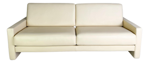 Two-Seater Beige Ego G Leather Sofa from Rolf Benz
